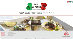 Desktop Screenshot of hechoenmexico-restaurant.com